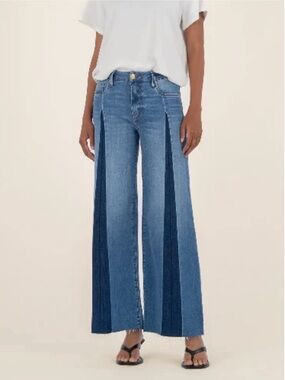 KUT from the Kloth Meg High Rise Wide Leg Jeans 00